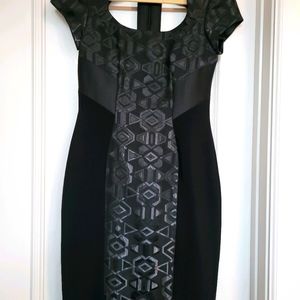 Theia Black Cocktail Dress